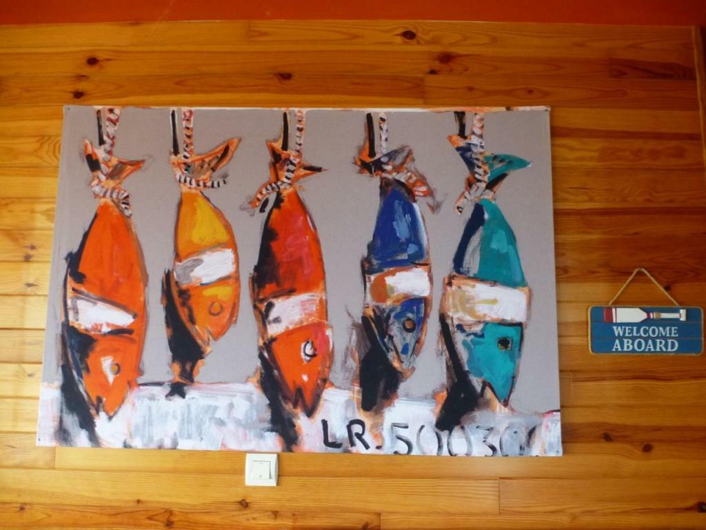 La Maison Bateau Au Bord De Mer Guissény Exteriör bild